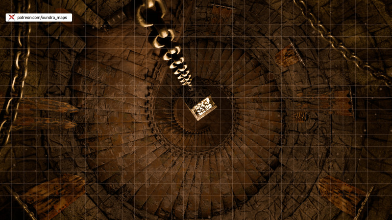 Staircase Into Darkness [Animated] [32x18]