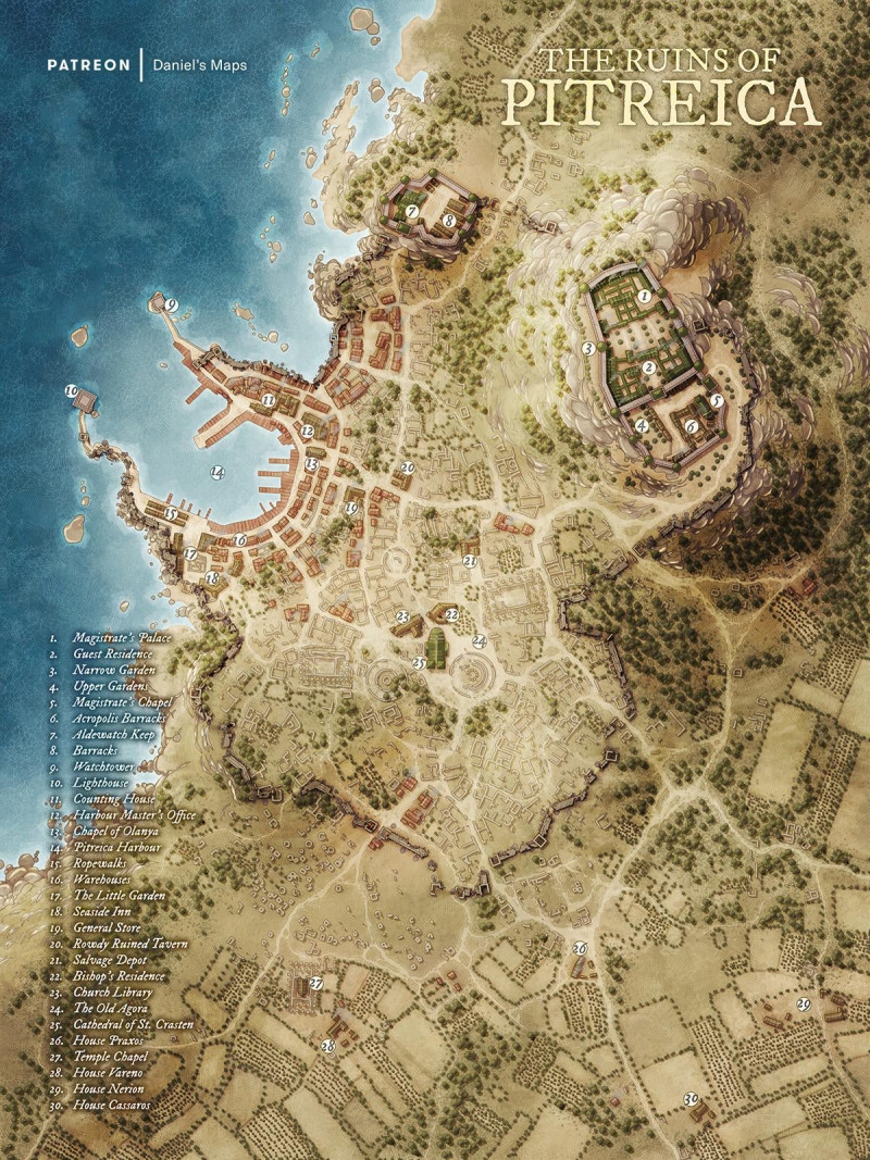 The Ruined Port City of Pitreica