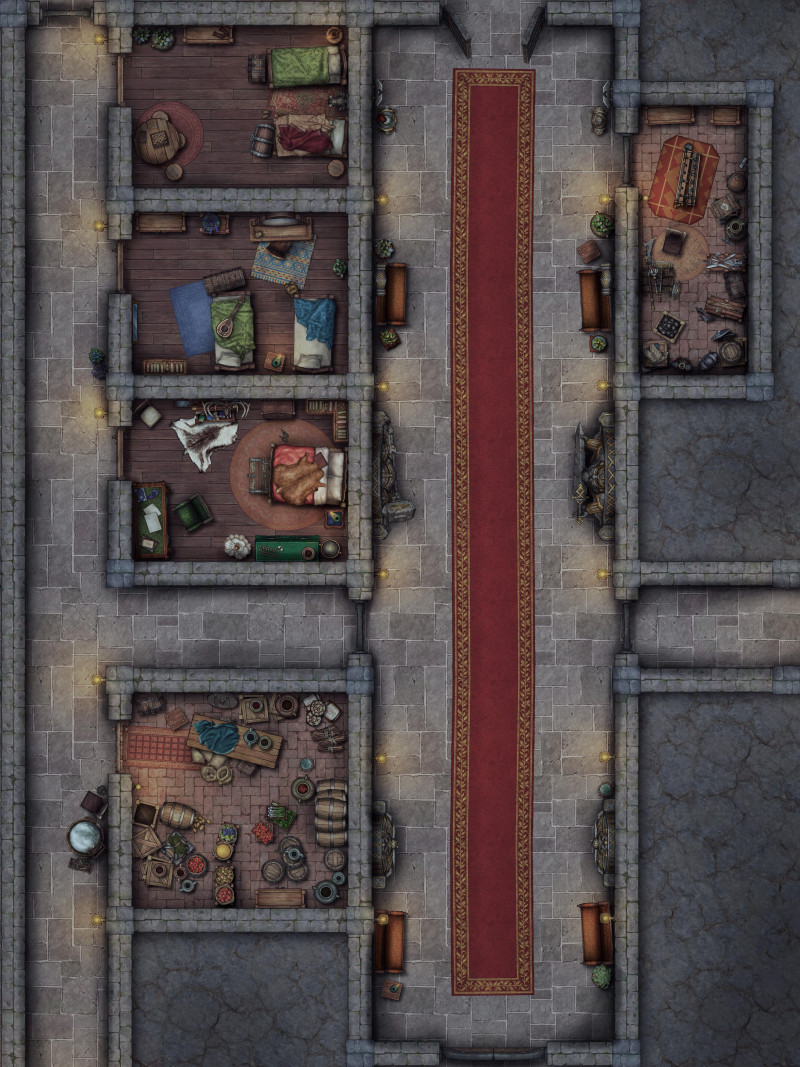 Great Hallway [30x40] - 6 unique variations