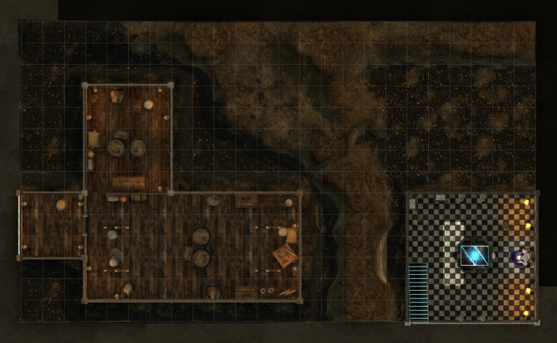 Wizard Tower Keep with Skybridge