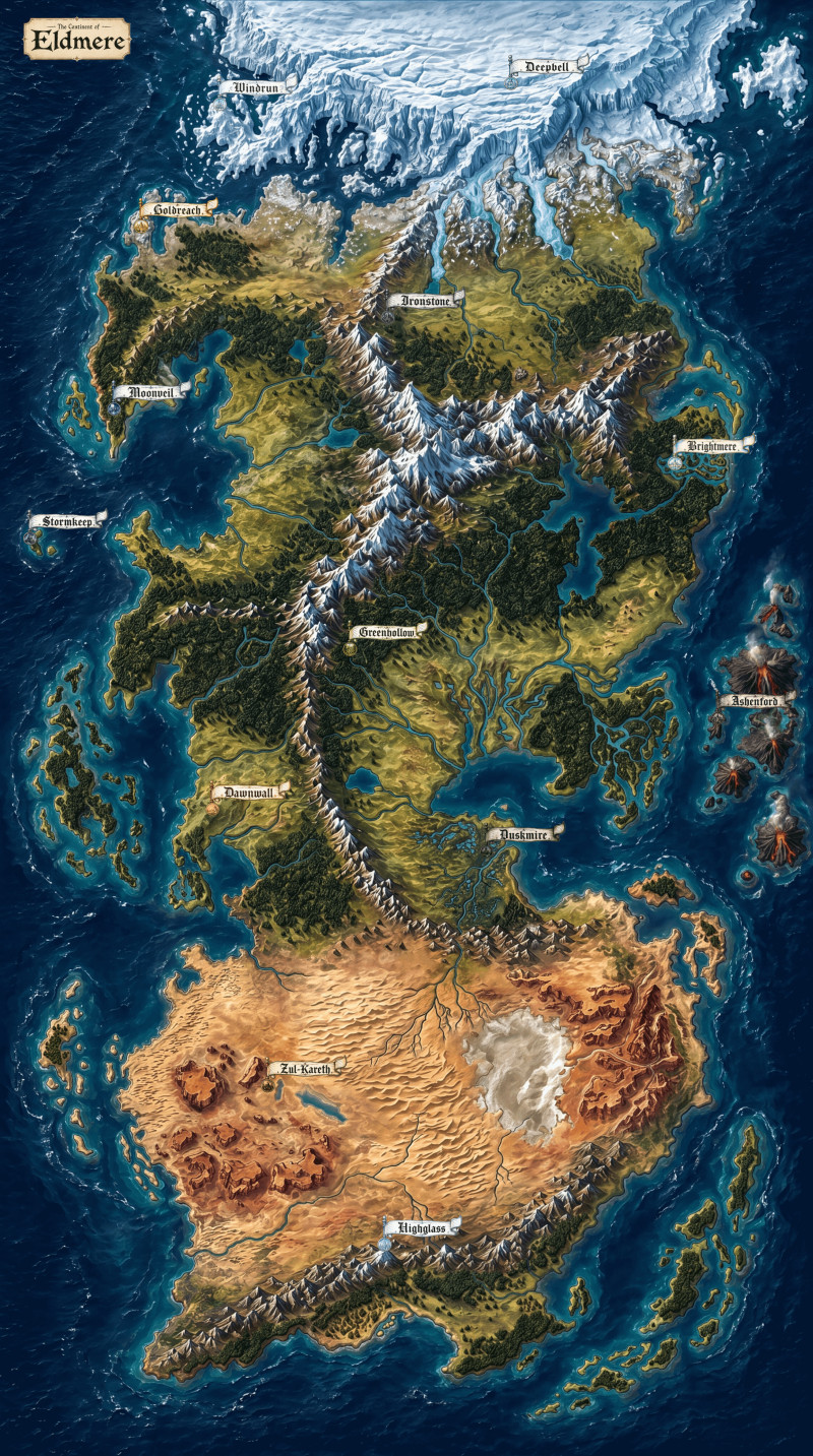 The Continent of Eldmere