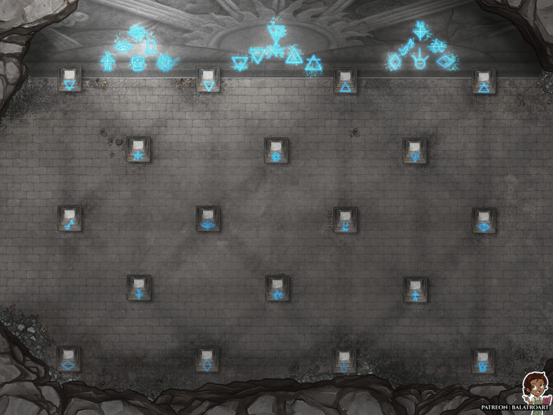 The Trials of the halls of runes had many puzzle chambers, most parties never had to worry about the others beyond it. Or anything at all ever again.