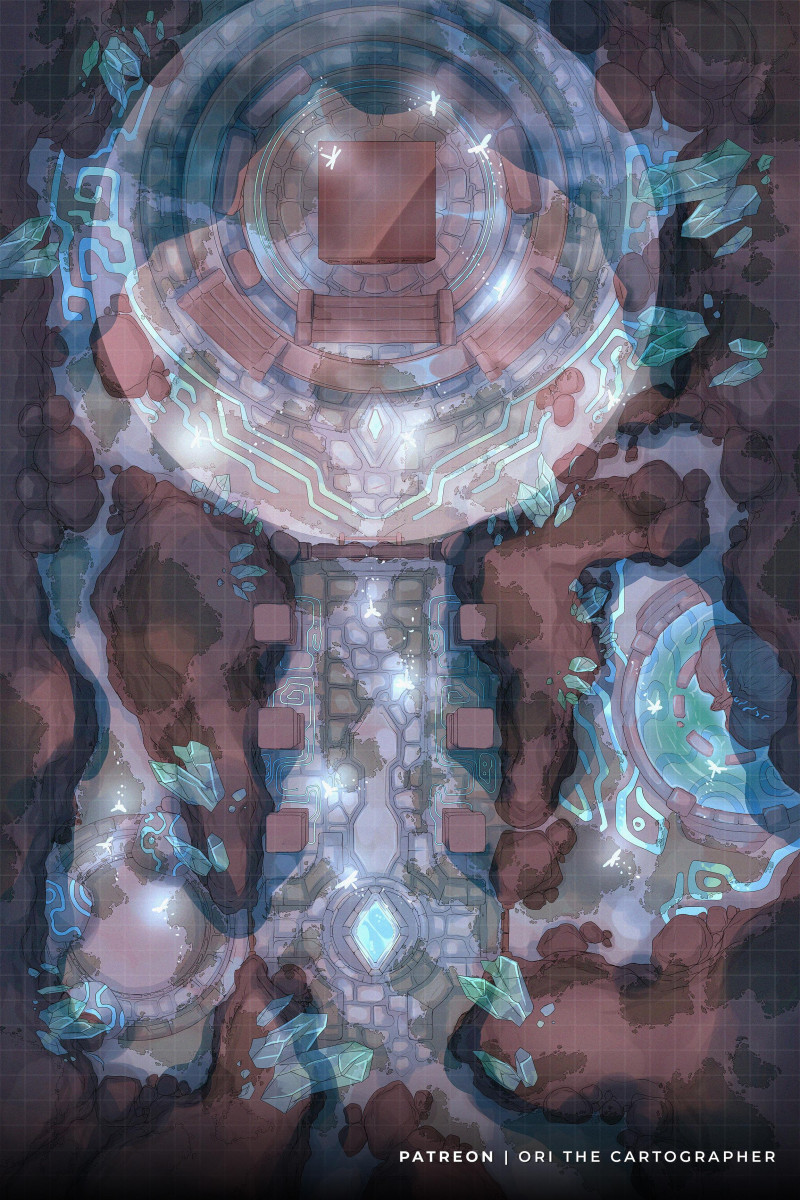 Magical Ruins: Monolith [32x48][NoAI] | Ori the Carto