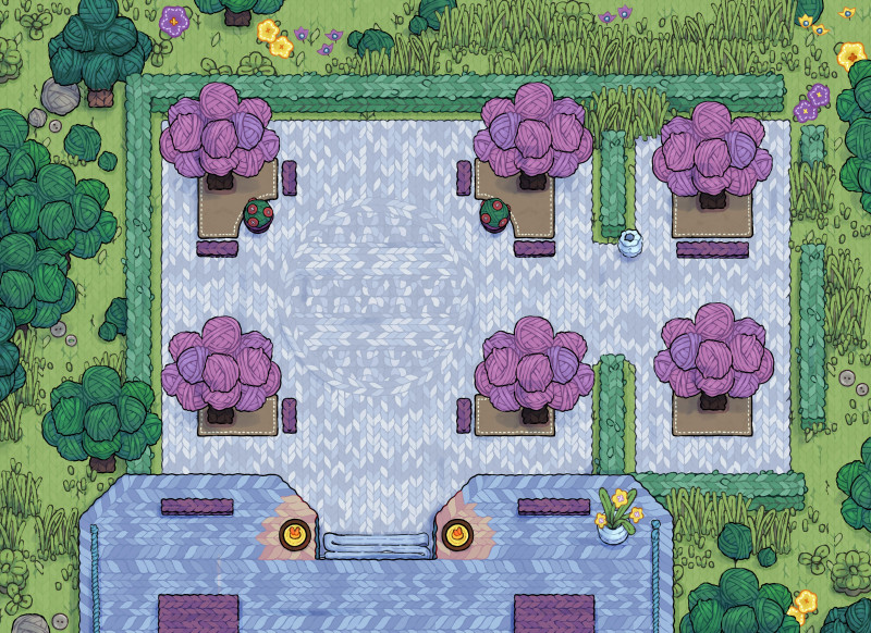 A Crochet Kingdom! (2 maps) [22x16]