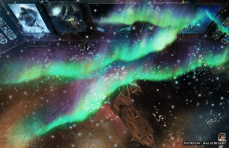 The paintings in the magic gallery really bring the artist’s visions to life. Quite literally.