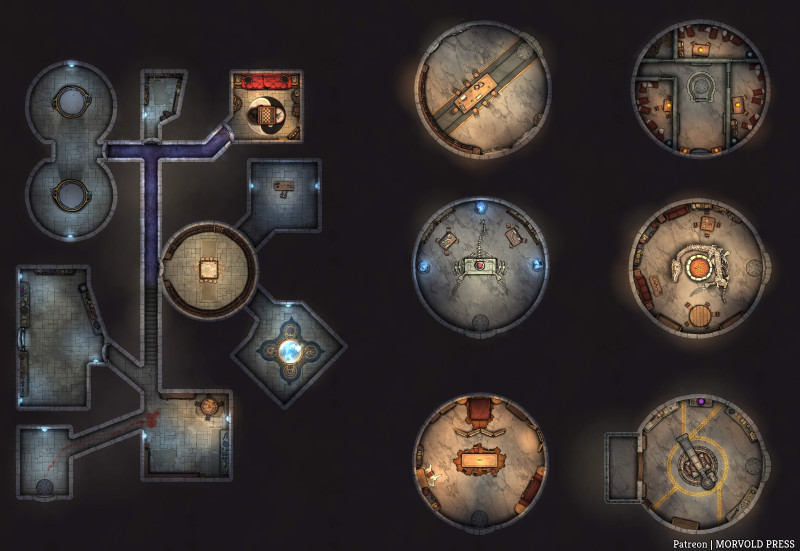 Xonthal's Tower & Dungeon [90 x 62]