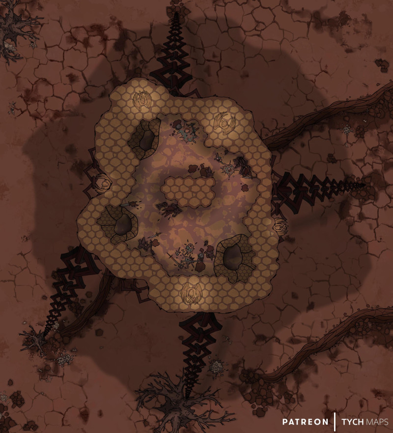 Hellwasp Nest - Descent into Avernus [20x22]