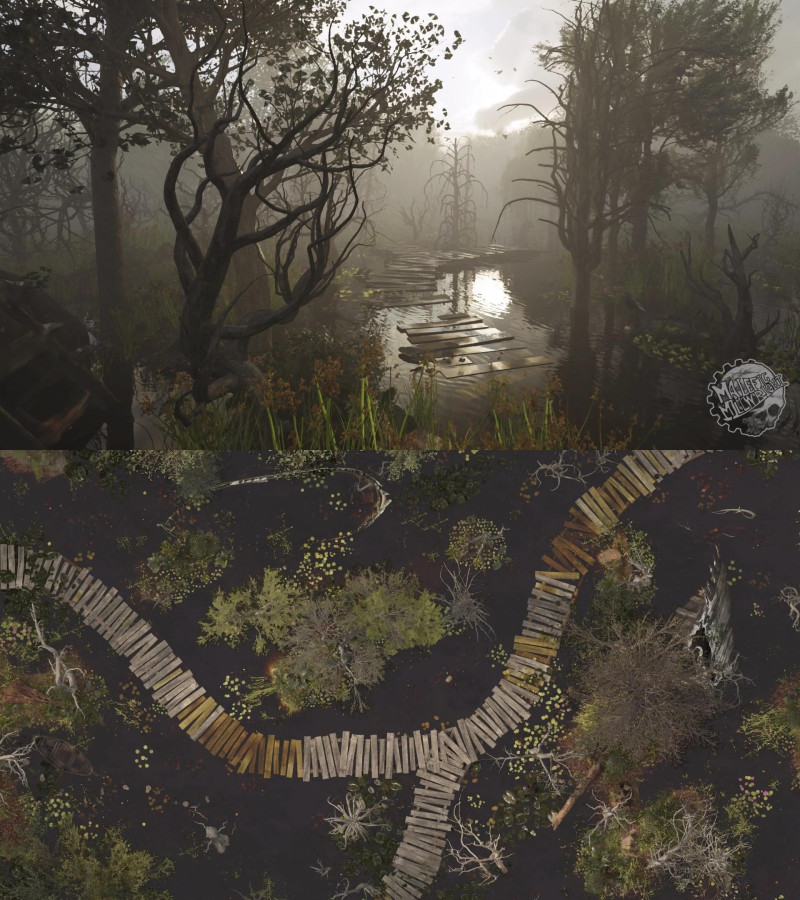 Rotfen Tracks [64x64] Map & Scene - Spring Variant