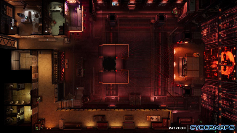 Cybermaps: Totentanz Club - Animated Map