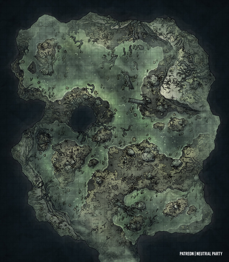 Swamp Den [35x40]