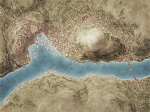 The City of Baldur's Gate [Art] [OC]