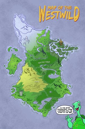 The map of The Westwild