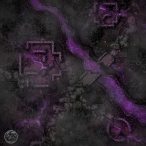 Umbral Realm & Red Alternate [40x40]