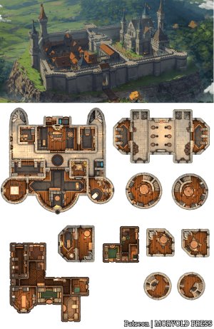 Keep on the Borderlands | 2nd Floor [90 x 120]