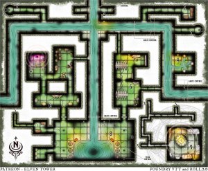 Map 747 - The Sewage Sorceress - Dungeon