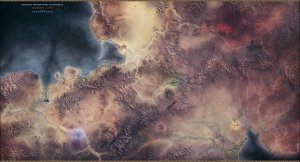 I created a Dark Souls inspired map and setting, the Thrice-Cursed Lands of Avak'Emnar (Free Map Pack) (No AI) (OC)