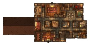 Rough Ride Inn & Tavern [70 x 48]