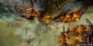 Goblin Cave Town | [Animated Battlemap] [40x20] [100px per Square] [Gridless] [3D Rendered] [OC] | Beneos Battlemaps
