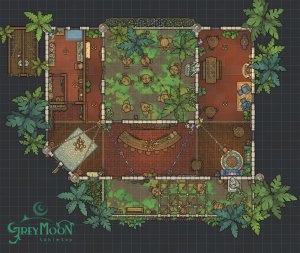 Tropical Port Tavern [32x27]