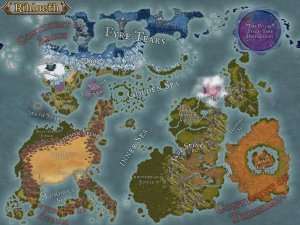 My Setting at three different scales (planet-wide/region-wide/single nation)