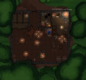 Small Tavern in the Woods [15x14]