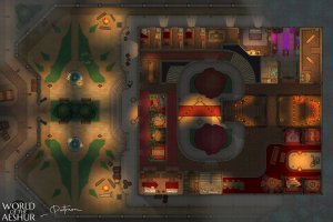 An inn for the rich and poor - [90x60]