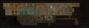 Do you dare venture into the fungus-infested basement rooms of the Campus of Human Sciences? I hope you haven't forgotten your gas mask. > a day at the university battlemaps - Lecture & medical faculty building [82x26, abandoned version] & Entrance [27x43