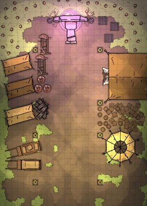Progression of map quality over the course of my 3 year campaign. (2 years using dungeondraft)