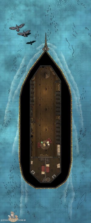 [18x44] The Black Jasmine