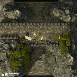 Ancient Gate [20x20] - multiple variants