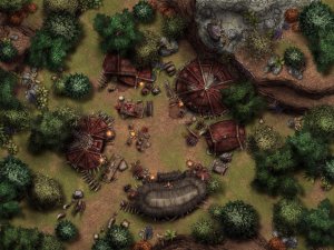 Goblin Camp [40x30] - 5 unique variations