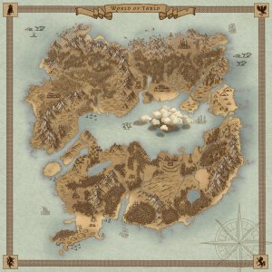 Parchment World of Tarlo - on comission