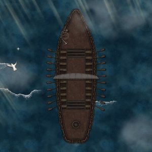 [OC][Art] The Wine-Dark Sea: Odyssey Battlemaps, inspired by Homer's Odyssey