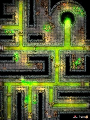 City Sewers - Radioactive - 30x40