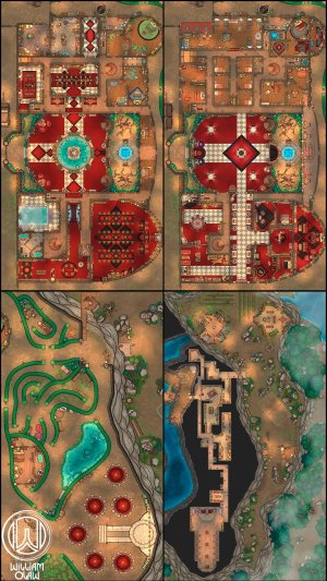 Raven's County Vampire Mannor, a full dungeon for a one-shot!