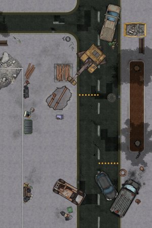 Post-apocalyptic campaign maps [40 maps of varying levels and sizes + Dungeondraft files]