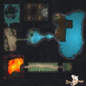 [25x25] Sage Dungeon Night