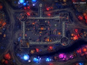 Underdark Fortress [60x45] [Gridless]