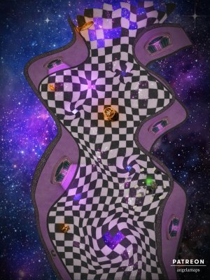 Twisted Reality [battlemap] from Angela Maps - 4 versions! [animated] [art]