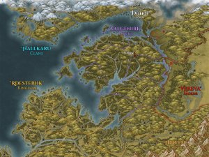 Critique my custom map for RPG campaign
