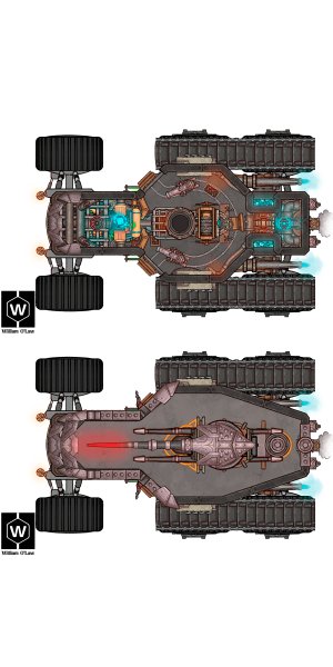 Steampunk Siege Tanks – From War Machine to Mobile Home! (Also my Birthday!)