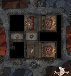 [29x31] Driftwood Tavern Second Floor Night