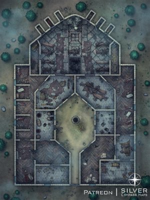 Haunted Monastery [30x40]