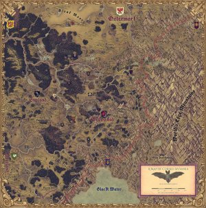 A Map of Cursed Sylvania. By Gunsor Roxes.