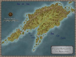 Kindom of Aerland map