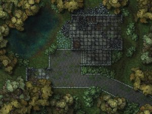 [OC] Overgrown Ruins [40x30]
