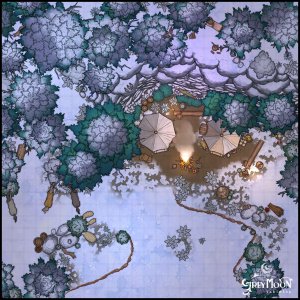 Winter Campsite [25x25]