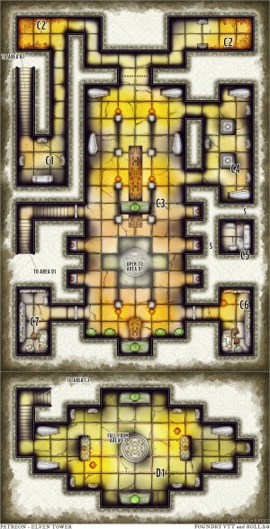 Maps 816-817-818 - Mausoleum of Broken Hopes - Dungeon