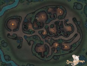 [54x41] Skara Brae Night