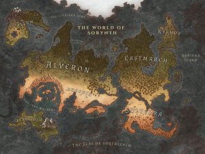 Feedback on my dnd homebrew map?